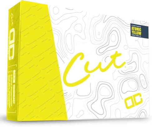 كرات جولف CUT DC باللون الأصفر الذري (CUTDC-YELLOW) in Kuwait