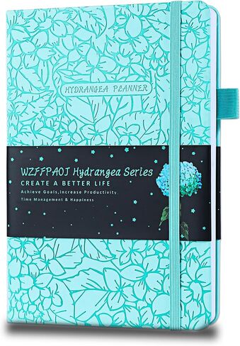 Undated Luxurious Weekly & Monthly Planner to Increase Productivity Hit Your Goals, Organizer Notebook Gratitude Journal Time Management Start Anytime, A5, Lasts 1 Year in Kuwait