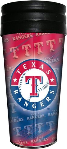MLB Texas Rangers 3D Metallic Thermal Mug, 16-ounce in Saudi Arabia