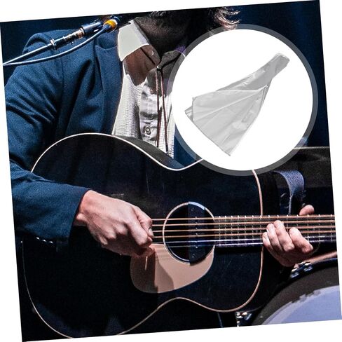 Milisten 2pcs guitar cover guitar shell case guitar stand cover Bass Cover guitar cover for stand guitar gig bag bass guitar Bass Protector Silver coated cloth - bracket cover in Saudi Arabia