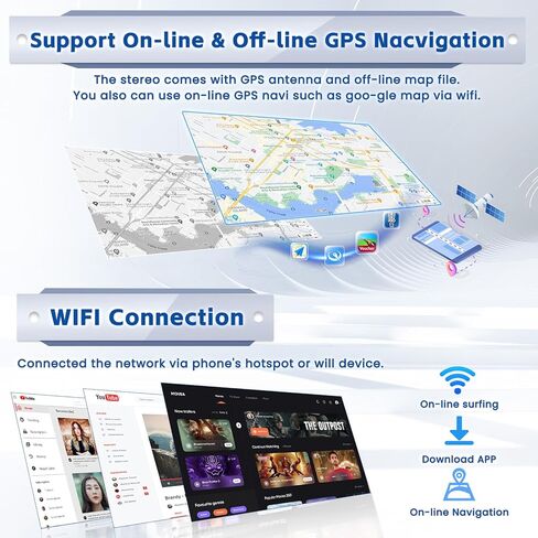 4+64G 8 Cores Android 13 Stereo for Jeep Compass Patriot Radio 2010-2016, 10.1 Inch HD Touchsceen with Wireless CarPlay Android Auto GPS WiFi Backup Camera Mirror Link BT Mic FM RDS in Kuwait