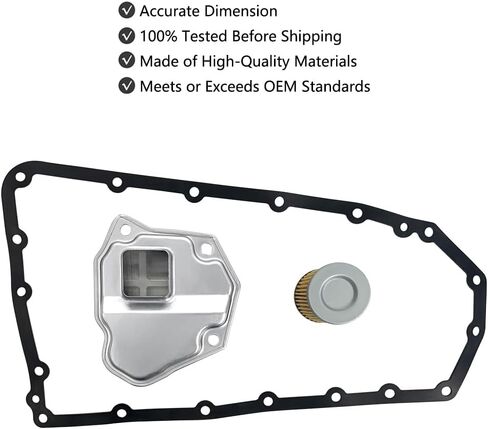 طقم حشية وعاء الزيت لمرشح ناقل الحركة يحل محل 31728-1XF03 31728-1XF02 31728-1XF0A متوافق مع نيسان ألتيما جوك NV200 روج سنترا ميتسوبيشي لانسر أوتلاندر دودج كاليبر كومباس باتريوت in Kuwait