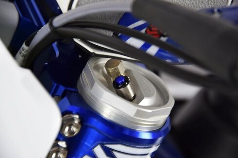 Fork Air Bleeder Bleed Valves compatible with Sherco SE-R SEF-R SER SEFR 250 300 450 WP Marzocchi M4 0.7 - Blue in Saudi Arabia