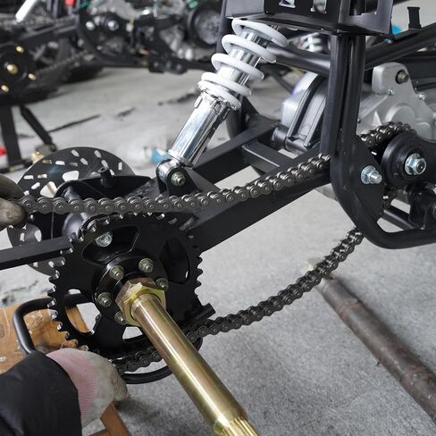 RUTU 530 Chain Sprocket Kit, 530 35T Rear Chain Sprocket, 530 15T Front Sprocket, 530 Chain 90 Links for GY6 150cc 200cc 250cc ATV UTV Go Kart Buggy TaoTao Chinese Quads in Saudi Arabia
