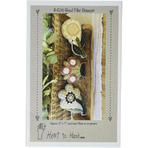 Heart To Hand Bowl Filler Bouquet Pattern, Multi
