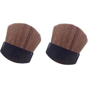 2Pcs Brown Diamond Painting Tool, Adults Art Pressing Repair Tools,5D Diamond Cleaning Brush Clean Up Tools for Cleaning Brush Painting Kits Painting Flat Brush Paintbrush Drawing Brush applicator