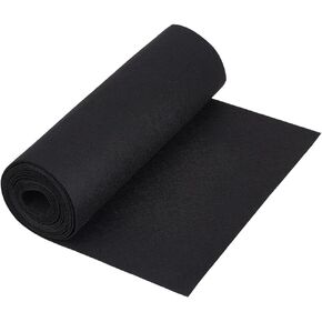 BENECREAT 118x9.4Inch Light Gray Felt Roll, Fabric Sheets Soft Woven Nonwoven Fabric Sheets for Crafts, Patchwork Sewing, Costumes, 3mm Thick