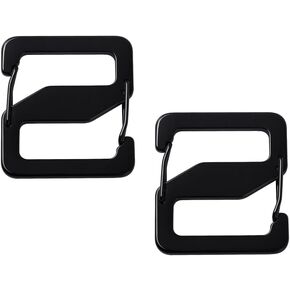 Adjustable Slide Metal Belt Buckles, 1 in/25mm, 2 Pcs, for Leather Handbag Accessories