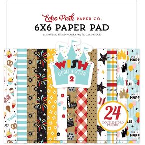 ECHO PARK PAPER COMPANY Wish Upon A Star 2 Echo Park Double-Sided Paper Pad 6"X6" 24/Pkg