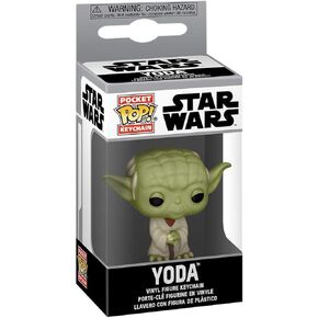 Funko POP Keychain: Star Wars - Yoda, Multicolor, One Size