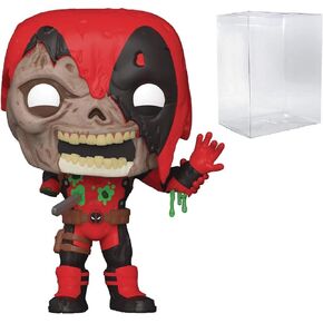 Funko Marvel Zombies - Zombie Deadpool Pop! Vinyl Figure (Bundled with Compatible Pop Box Protector Case)