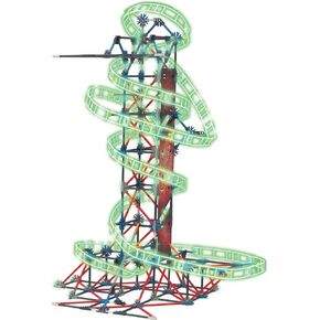 K'NEX Thrill Rides – Web Weaver Roller Coaster Building Set – 439 Pieces – Ages 9 and Up – Construction Educational Toy, Multicolor