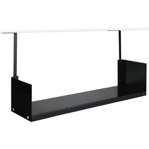 Office Cubicle Shelf Storage Organizer Hanging File Organizer Cubicle Hanging Shelf Accessories Storage Bookshelf with Hooks for Home Desk
