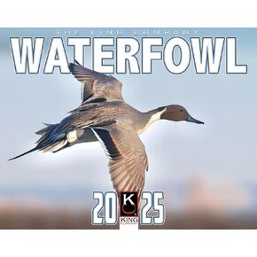 2025 Waterfowl Wall Calendar 16-Month X-Large Size 14x22, Duck Geese Calendar by The KING Company-Monster Calendars (2025 Waterfowl Wall Calendar)