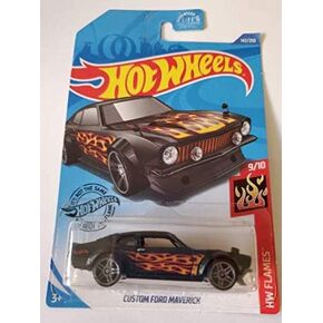 Hot Wheels 2020 Hw Flames Custom Ford Maverick, Black 142/250