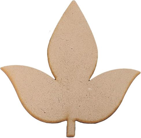 قطع ليزر مسبقًا مقطوعة MDF 6x5.5 بوصة (مجموعة واحدة ، يمين + يسار) قواعد الأشكال الخشبية السميكة 3 ملم لفنون الطلاء DIY. in Kuwait