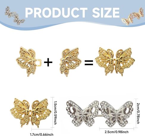 Pant Waist Tightener,Jeans Buttons for Loose Jeans, Adjustable & Detachable Waist Tightener for Jeans in Saudi Arabia