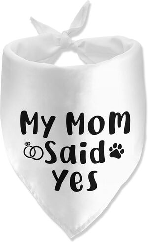 I Do Too Wedding Engagement Dog Bandana Pet Bandanas Accessories for Dog Lovers Pet Scarf Bridal Shower Gift in Saudi Arabia