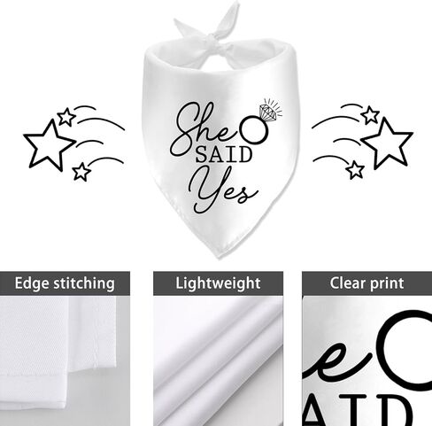 I Do Too Wedding Engagement Dog Bandana Pet Bandanas Accessories for Dog Lovers Pet Scarf Bridal Shower Gift in Kuwait