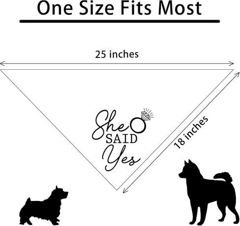 I Do Too Wedding Engagement Dog Bandana Pet Bandanas Accessories for Dog Lovers Pet Scarf Bridal Shower Gift in Kuwait