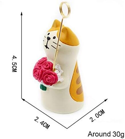 Wedding Cake Topper,Wedding & Engagement Party Cute Funny Cat Figure Set for Decoration (6 pcs set) in Saudi Arabia