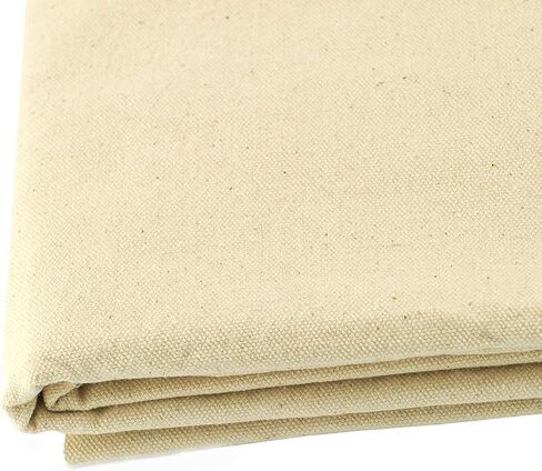 Rose Flavor 16OZ Cotton Canvas Sewing & Crafting,Drop Cloth by The Yard (Natural) in Kuwait