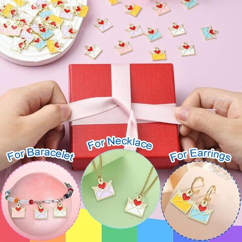 LiQunSweet 40 Pcs 4 Styles Enamel Mushroom Plant Flower Charms for Jewelry Making DIY Necklace Earrings Bracelet Keychain in Kuwait