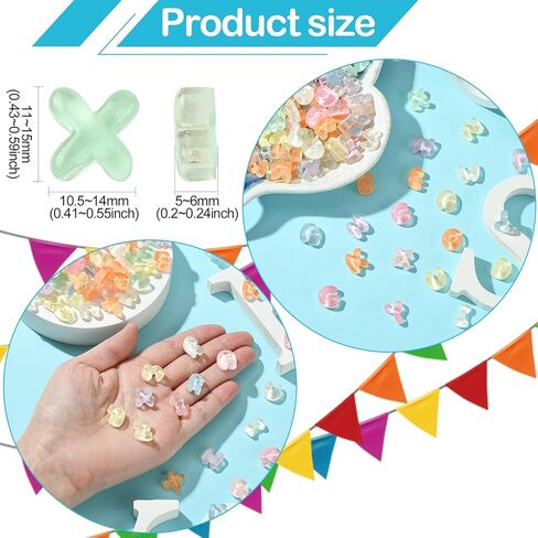 Jewelry Making Assorted Plastic Resin Food Flower Cabochons Embellishments for DIY Craft Supplies Necklace Bracelet Earring Jewelry Making in Kuwait