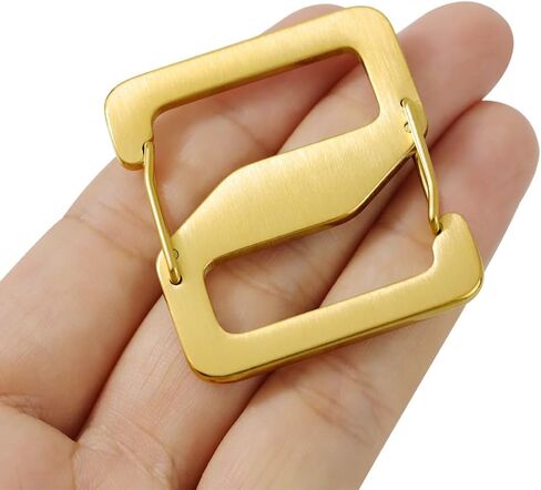 Adjustable Slide Metal Belt Buckles, 1 in/25mm, 2 Pcs, for Leather Handbag Accessories in Kuwait