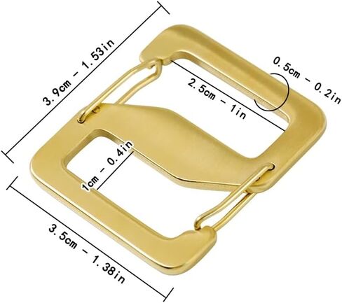 Adjustable Slide Metal Belt Buckles, 1 in/25mm, 2 Pcs, for Leather Handbag Accessories in Kuwait