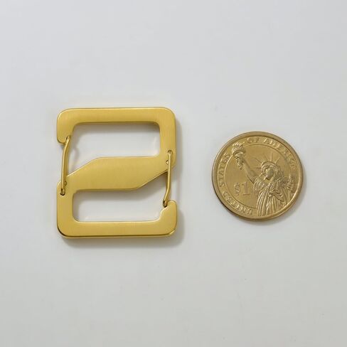 Adjustable Slide Metal Belt Buckles, 1 in/25mm, 2 Pcs, for Leather Handbag Accessories in Kuwait