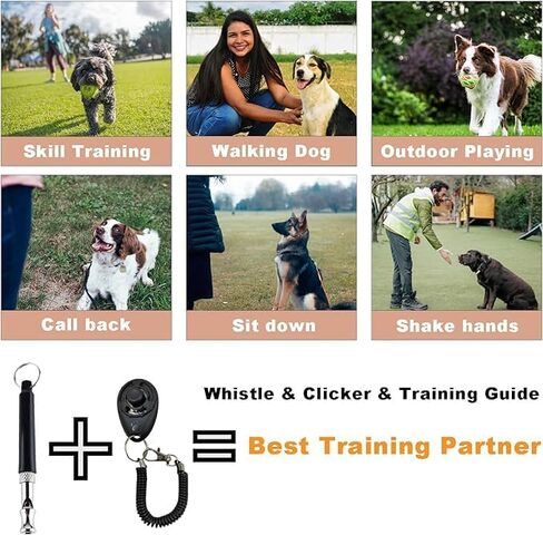 Dog Training Kit,Puppy Dog Treat Pouch Bag with Dog Clicker and Silent Whistle with Lanyard,Hands-Free Training Dog Treat Pouch,Includes Carabiner,for Pet Puppy Travel or Outdoor Use(Green) in Saudi Arabia