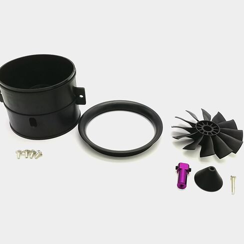 70 مم EDF 6S 2300KV 2240G حزام الدفع 12 شفرات مروحة قفزة كهربائية مع 80A ESC لطائرة الطائرات الطائر in Kuwait