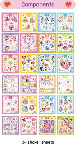 يمسك! Teenieping الموسم 4 مصغرة ملصق كتاب خيالية الرسوم المتحركة in Kuwait