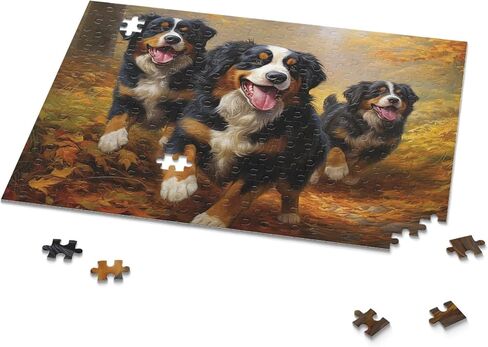 Animal Jigsaw Puzzles 1000 Pieces for Adults - Goldendoodle Dog Puzzle Gifts,Cute Puppies Puzzle for Youth Children Family Parent-Child Fun Puzzle Games Challenge Wooden Toy Home Decoration in Saudi Arabia