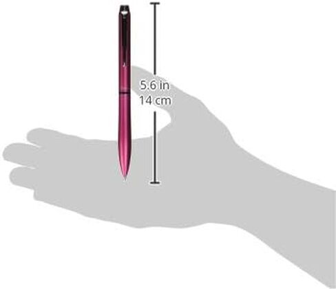 PILOT BDR-3SR-S Acro Ink Ballpoint Pen, Acro Drive Fine Point, Silver Body in Saudi Arabia