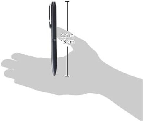 PILOT BDR-3SR-S Acro Ink Ballpoint Pen, Acro Drive Fine Point, Silver Body in Saudi Arabia