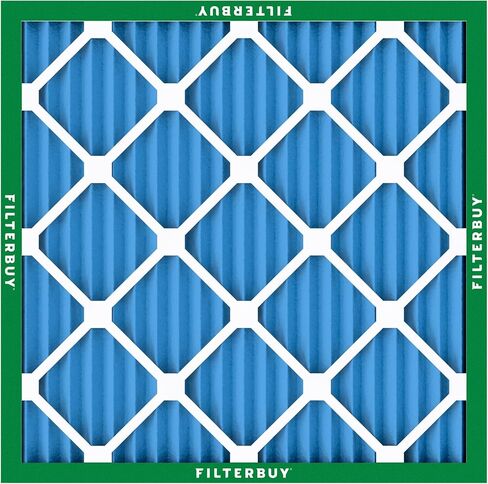 Filterbuy 18x20x1 Air Filter MERV 13 Optimal Defense (6-Pack), Pleated HVAC AC Furnace Air Filters Replacement (Actual Size: 17.50 x 19.50 x 0.75 Inches) in Saudi Arabia