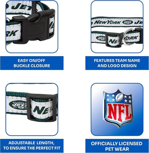 NFL PET Collar Minnesota Vikings Dog Collar, Medium Football Team Collar for Dogs & Cats. A Shiny & Colorful Cat Collar & Dog Collar Licensed by The NFL in Kuwait