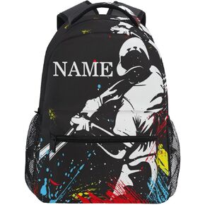 xigua Ice Cream School Backpack Bookbags for Students Girls Boys Women Men,Laptop Shoulder Bag Daypack for Travel Hiking Camping Sports,16 Inch