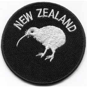 New Zealand kiwi national bird flag embroidered applique iron-on patch S-1437