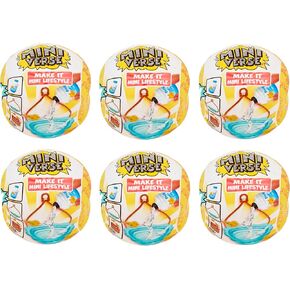 Make It Mini Lifestyle™ Home Series 1 (6 Pack) Mini Collectibles MGA's Miniverse™, Mystery Blind Packaging, DIY, Crafts, Resin Play, Replica Items, Mini Plants, Birdhouses, Bouquets Collectors, 8+