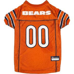 NFL Chicago Bears Color Rush Dog Jersey, Size: Medium. Color Rush Jersey, Cool and Sporty Dog Shirt, Best Football Jersey Costume for Dogs & Cats. Licensed Jersey Shirt