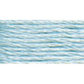DMC 117-828 6 Strand Embroidery Cotton Floss, Ultra Very Light Blue, 8.7-Yard