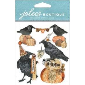 Jolee's Boutique 0015586998382 Vintage Ravens and Words BQ14 , Other