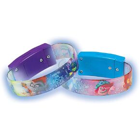 AMSCAN Multicolor Trolls World Tour Blacelts Blastic -Up - 7 "× 0.75" (حزمة من 4) - مثالية للعشاق للأطفال