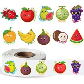 Geyoga 1000 Pcs Fruit of The Spirit Stickers Bible Religious Craft Stickers for Kids Sunday School Activity Party Supplies