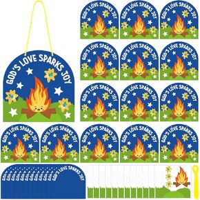 Humon 24 يضع مدرسة Sunday Christian Carfs Kit for Kids Camp Faciture School 2025 الحرف اليدوية لأنشطة مدرسة الأحد
