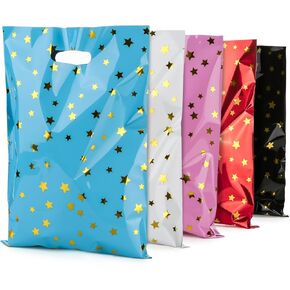 PintreeLand Large (7.8 * 11.3inch) Party Favor Bags, Goodie Treat Loot Bags for Kids Children Birthday, Baby Shower (30PCS, Large)