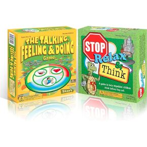 The Talking, Feeling, Doing & Stop, Relax, Think Game Bundle